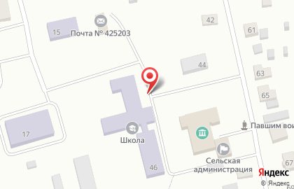 Нурминская средняя общеобразовательная школа на карте