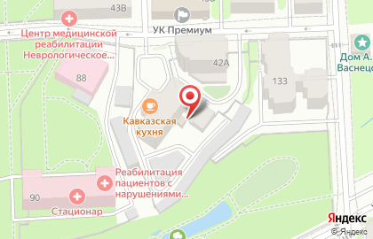 Сауна в Кирове на карте