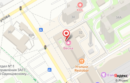 Первая детская школа телевидения и эстрады в Москве на карте