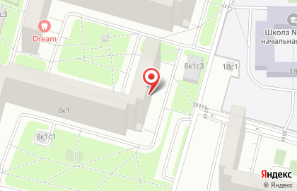 Каток с искусственным льдом в Москве на карте