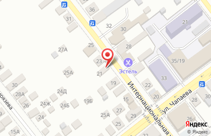 Гранит Памяти на Интернациональной на карте