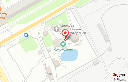 Колокольня на карте