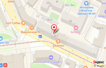 Кафе быстрого питания Free Company на Кожевнической улице на карте