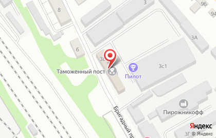 Банкомат Центрально-Черноземный банк Сбербанка России, Тамбовское отделение на Бригадной улице на карте