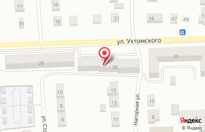 Компания Гипрозем на улице Ухтомского на карте