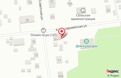 Продуктовый магазин на Красноармейской, 23 на карте