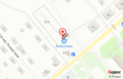 Автостоянка автокемпинг Любятово на карте