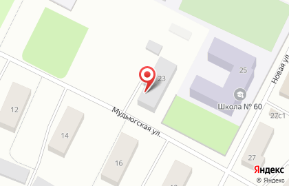 Продовольственный магазин Ника в Архангельске на карте