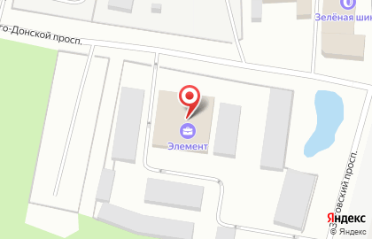 Торговая компания Кромлекс в Красногвардейском районе на карте