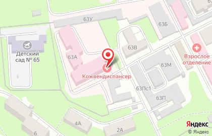 Аптека Рослек во Фрунзенском районе на карте