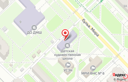 Центр внешкольной работы в Нижнем Новгороде на карте