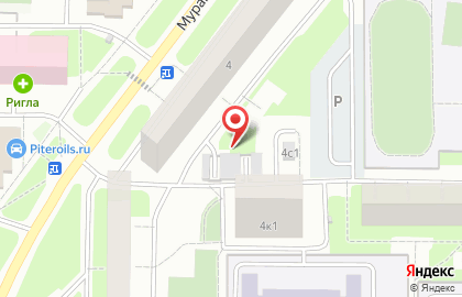 Автостоянка Мгса на Мурановской улице на карте