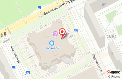 Торговый комплекс Восточная лавка на улице Борисовские Пруды на карте