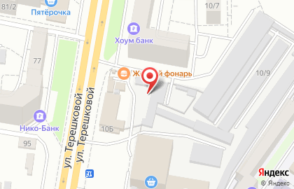 Чип-тюнинг ателье Auto4ip на улице Терешковой на карте