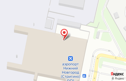 Линейный отдел полиции в аэропорту, г. Нижний Новгород на карте