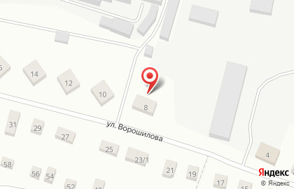 Комиссионный магазин-сервис Деньги мигом на улице Ворошилова на карте