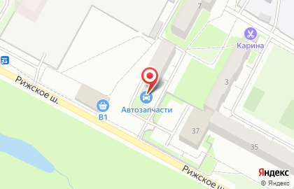 Магазин автозапчастей в Москве на карте