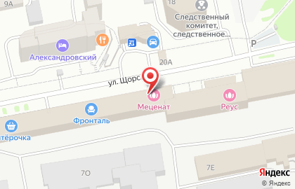 Магазин продуктов, ООО Меценат на карте