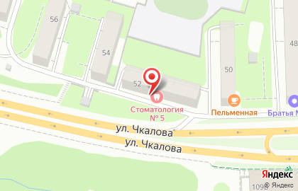 Городская стоматологическая поликлиника №5 в Свердловском районе на карте