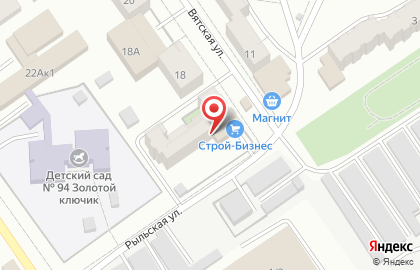 Парикмахерская на Вятской, 14/6 на карте