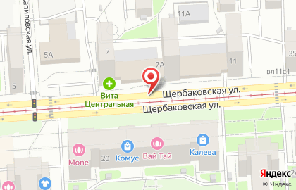 Альфа-банк на Семёновской на карте
