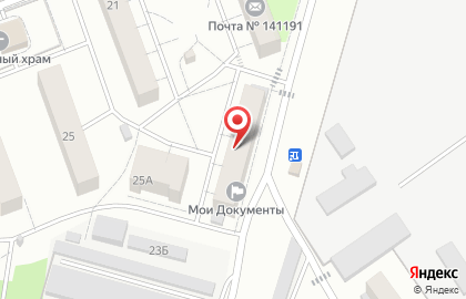 Рекламное агентство Олимп во Фрязино на карте