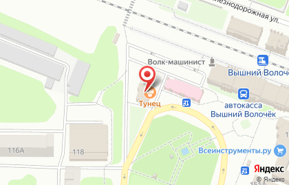 Тунец на карте