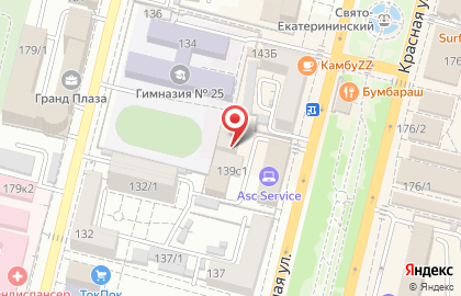 Учебный центр Автопрофи на Красной улице на карте