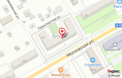 Садовый магазин Дачник на Московской улице на карте