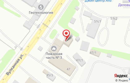 Пожарная часть №3 в Петропавловске-Камчатском на карте