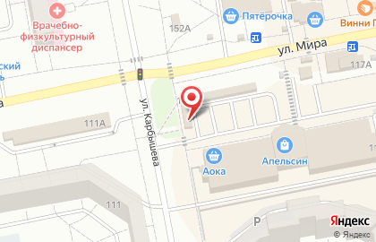 Салон Музыка цветов в Центральном районе на карте