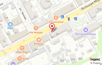Торгово-монтажная компания ТехКом на Большой Московской улице на карте