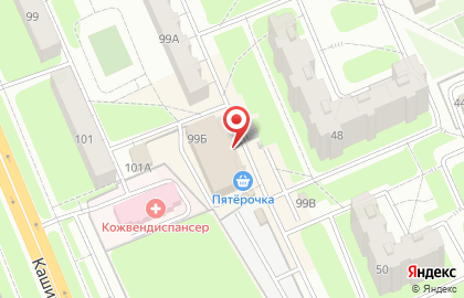 Магазин Протвинский мясокомбинат в Домодедово на карте