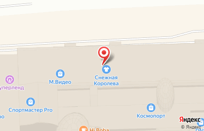 Магазин одежды Снежная Королева в Советском районе на карте