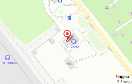 Автомойка Экогаз на карте