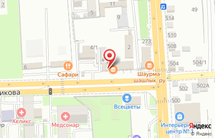 Кафе Мангал house на улице имени Петра Метальникова на карте