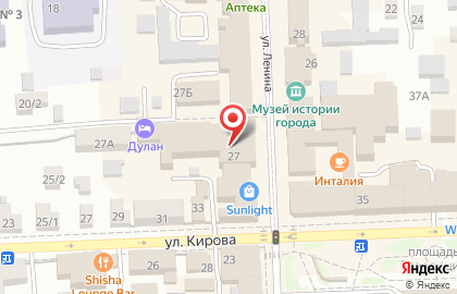Мир Антенн на улице Ленина на карте