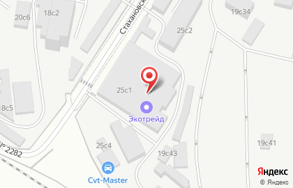 Компания Фристайл Технолоджи на Стахановской улице на карте