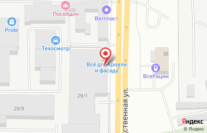 Магазин матрасов СонЛайт на Производственной улице на карте
