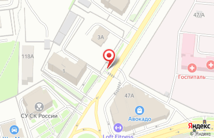 Интерьерный Дом на карте