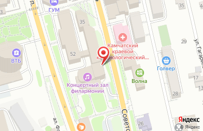 Камчатский центр народного творчества на карте