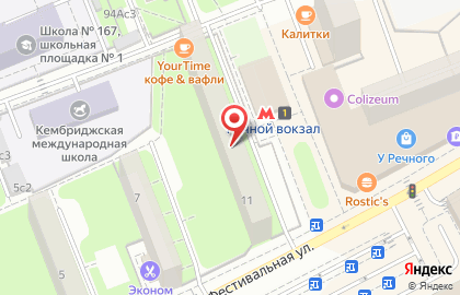Офис МИЭЛЬ "На Речном вокзале" на карте