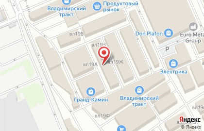 Альт-Декор, ИП Богачев В.А. на шоссе Энтузиастов на карте