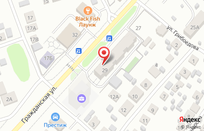 Алкомаркет Градус на Гражданской улице на карте