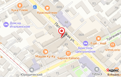 Логистическая компания Smartseeds на Петровской улице на карте