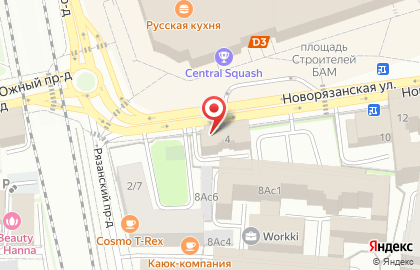 Военный комиссариат Красносельского района в Красносельском районе на карте