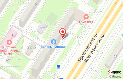Магазин спецодежды Восток-Сервис на Ярославском шоссе на карте