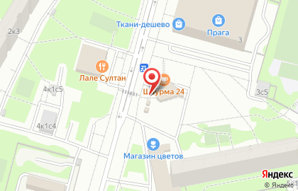 Киоск печатной продукции У метро на улице Академика Янгеля на карте