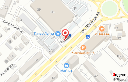 Банкомат СберБанк на улице Яблочкова, 2е/1 на карте