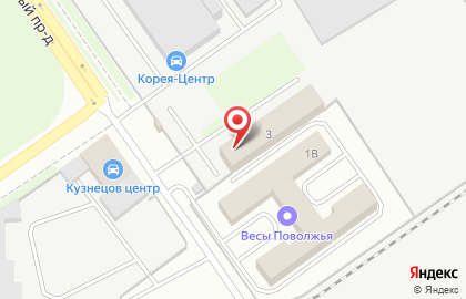 Экспертный центр в Автозаводском районе на карте